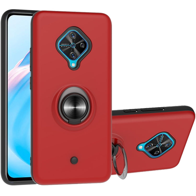 For Vivo V17 & Y9s 2 In 1 PC + TPU Protective Case with 360 Degrees Rotating Ring Holder