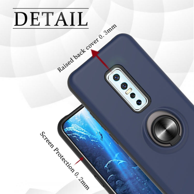 For Vivo V17 Pro 2 In 1 PC + TPU Protective Case with 360 Degrees Rotating Ring Holder