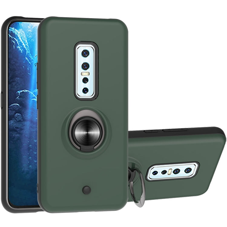For Vivo V17 Pro 2 In 1 PC + TPU Protective Case with 360 Degrees Rotating Ring Holder