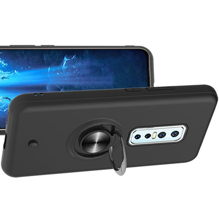 For Vivo V17 Pro 2 In 1 PC + TPU Protective Case with 360 Degrees Rotating Ring Holder
