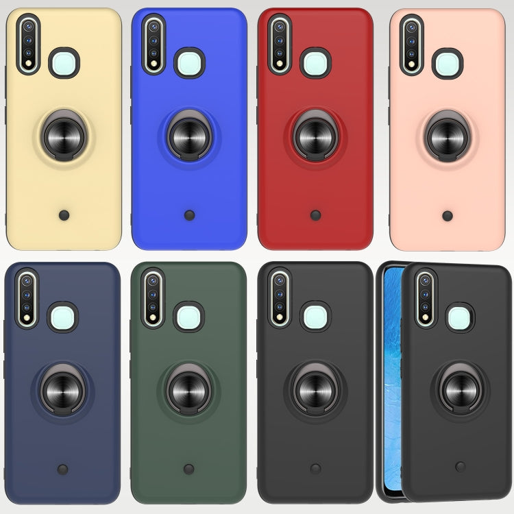 For Vivo Y19 & Y5s 2 In 1 PC + TPU Protective Case with 360 Degrees Rotating Ring Holder