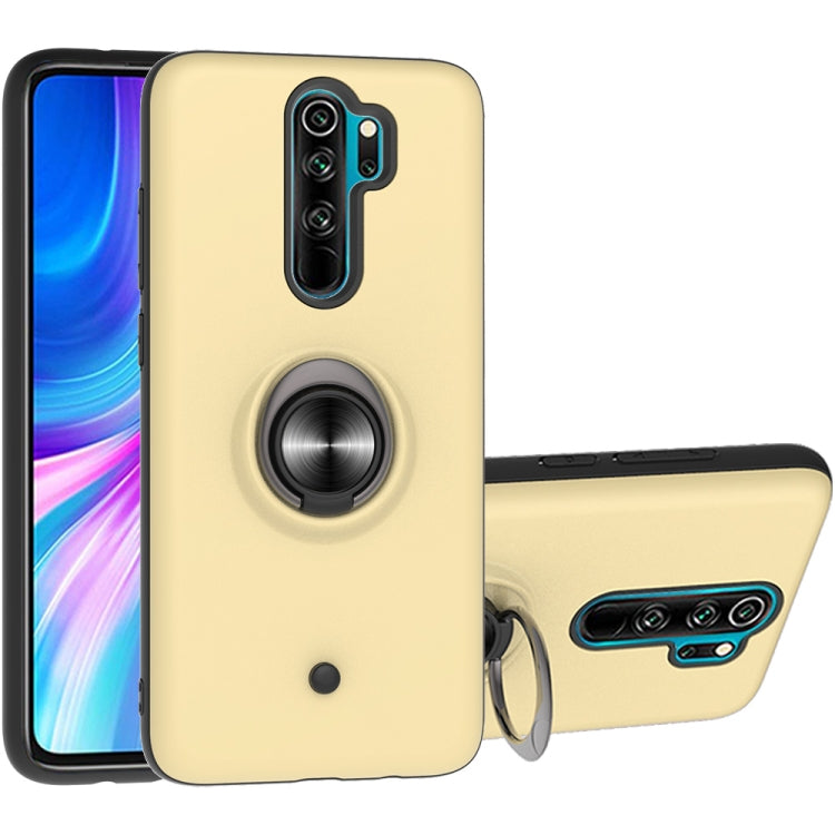 For Xiaomi Redmi Note 8 Pro 2 In 1 PC + TPU Protective Case with 360 Degrees Rotating Ring Holder