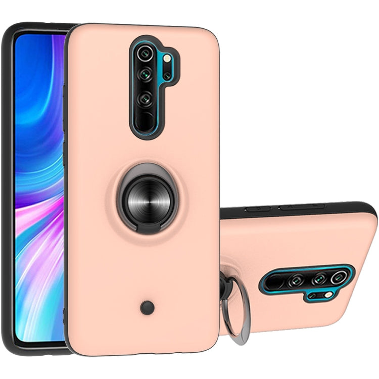 For Xiaomi Redmi Note 8 Pro 2 In 1 PC + TPU Protective Case with 360 Degrees Rotating Ring Holder