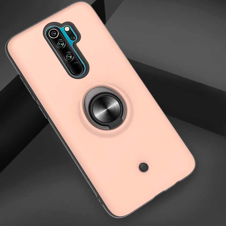 For Xiaomi Redmi Note 8 Pro 2 In 1 PC + TPU Protective Case with 360 Degrees Rotating Ring Holder