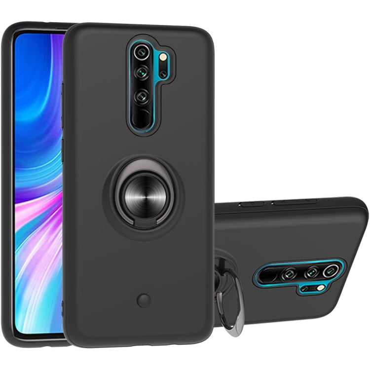 For Xiaomi Redmi Note 8 Pro 2 In 1 PC + TPU Protective Case with 360 Degrees Rotating Ring Holder