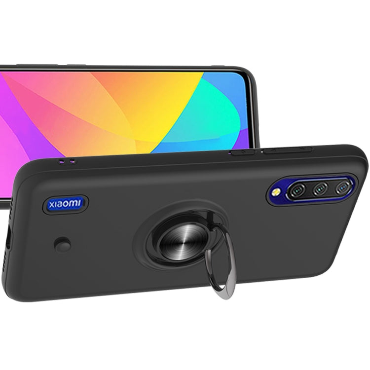 For Xiaomi Mi CC9 & A3 Lite 2 In 1 PC + TPU Protective Case with 360 Degrees Rotating Ring Holder