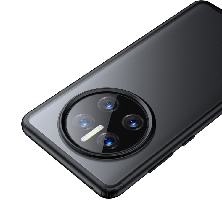 For Huawei Mate 50 Four-corner Shockproof TPU + PC Phone Case(Black)