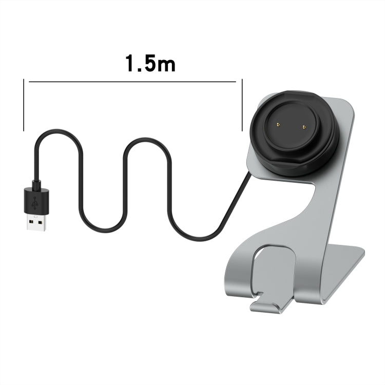 For Amazfit Bip 3 Aluminum Alloy Watch Charger Holder