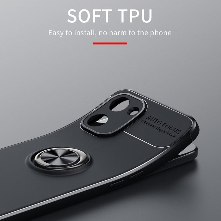 For Realme V20 5G Metal Ring Holder TPU Phone Case