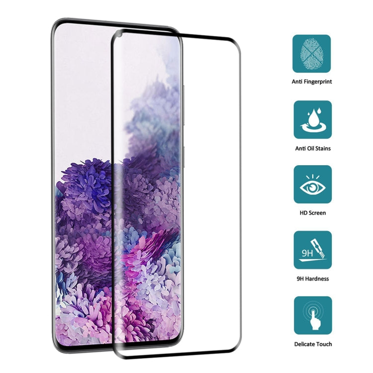 For Galaxy S20 3D Curved Edge Full Screen Tempered Glass Film