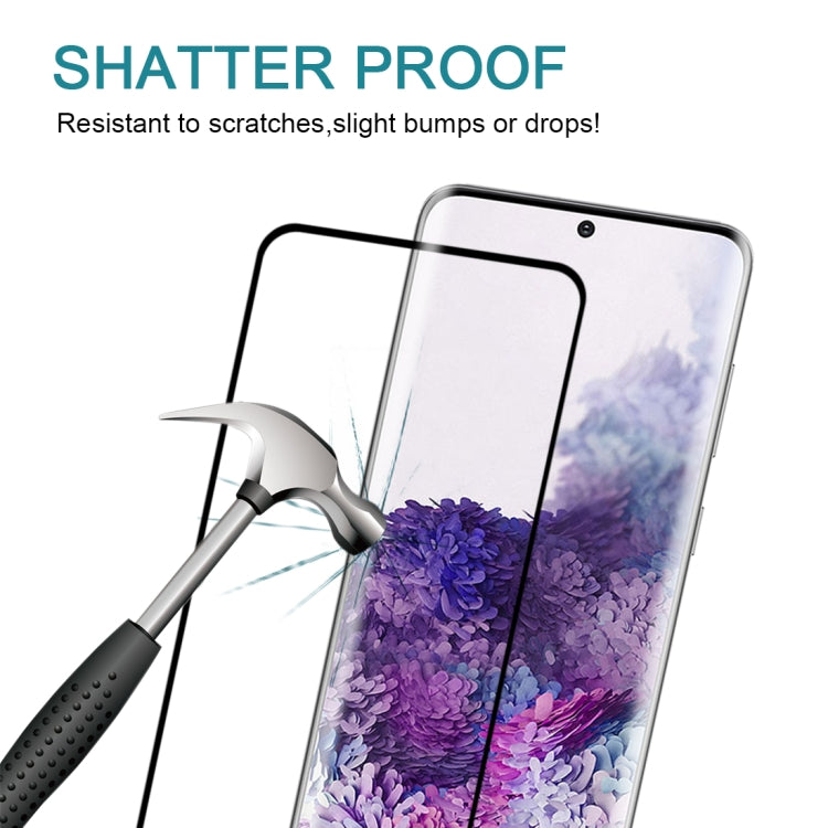 For Galaxy S20 3D Curved Edge Full Screen Tempered Glass Film