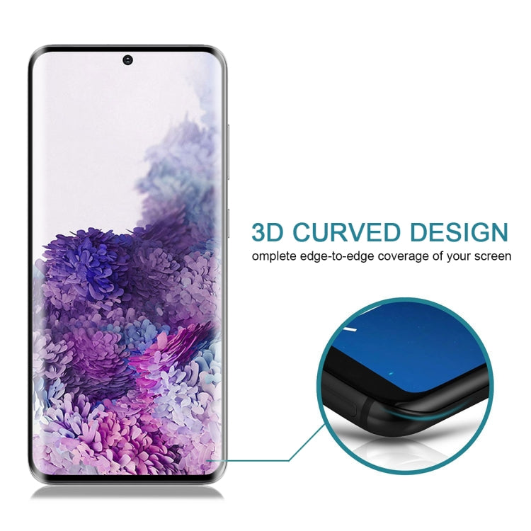 For Galaxy S20 3D Curved Edge Full Screen Tempered Glass Film