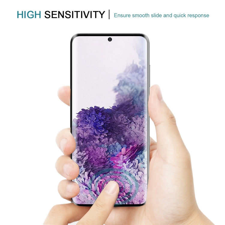 For Galaxy S20 3D Curved Edge Full Screen Tempered Glass Film
