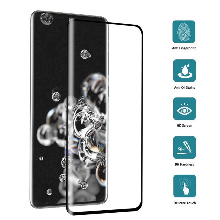 For Galaxy S20 Ultra 3D Curved Edge Full Screen Tempered Glass Film