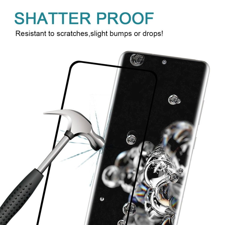 For Galaxy S20 Ultra 3D Curved Edge Full Screen Tempered Glass Film