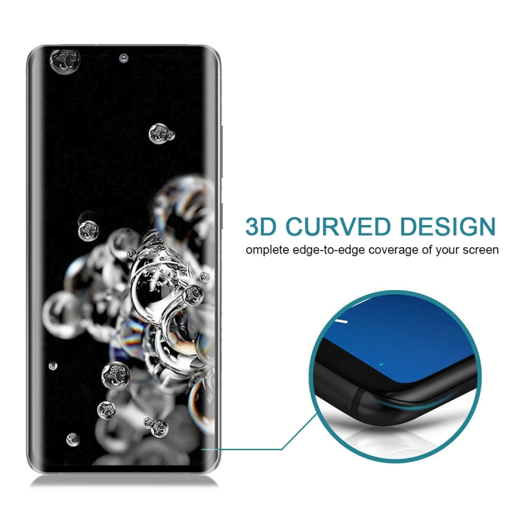 For Galaxy S20 Ultra 3D Curved Edge Full Screen Tempered Glass Film