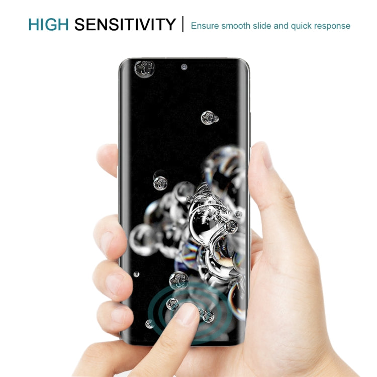 For Galaxy S20 Ultra 3D Curved Edge Full Screen Tempered Glass Film