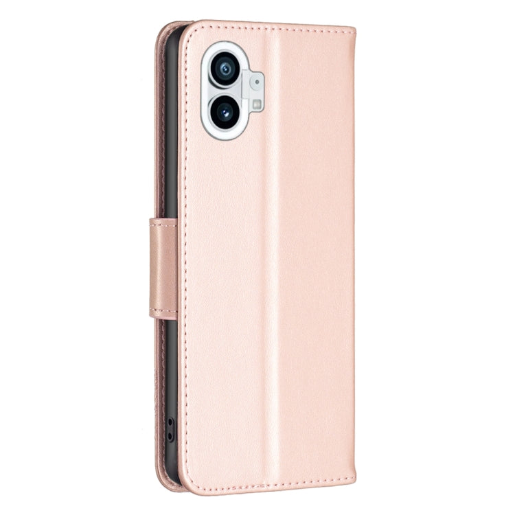 For Nothing Phone 1 Two Butterflies Embossing Leather Phone Case