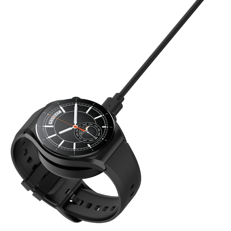 For Xiaomi Watch S1 M2108W1 Magnetic Wireless Charger with 1m Charging Cable(Black)