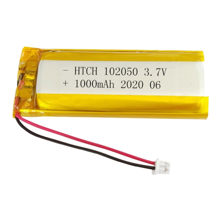 2pcs 102050 1000mAh Li-Polymer Battery Replacement