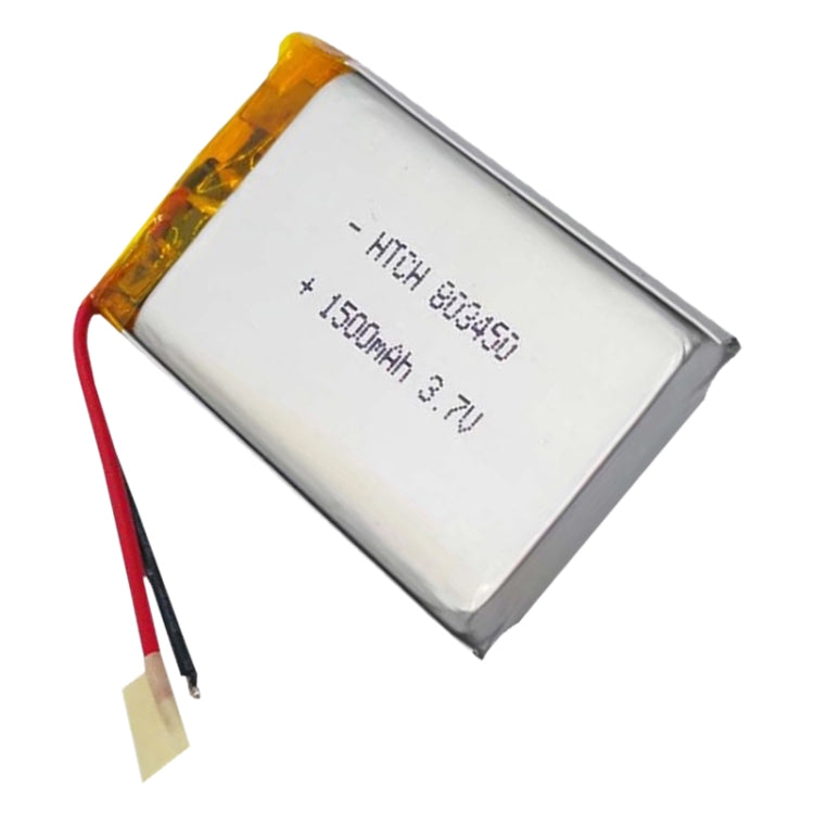 2pcs 803450 1500mAh Li-Polymer Battery Replacement