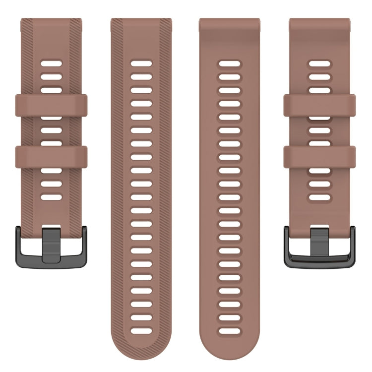 For Garmin Forerunner 955 22mm Silicone Twill Watch Band