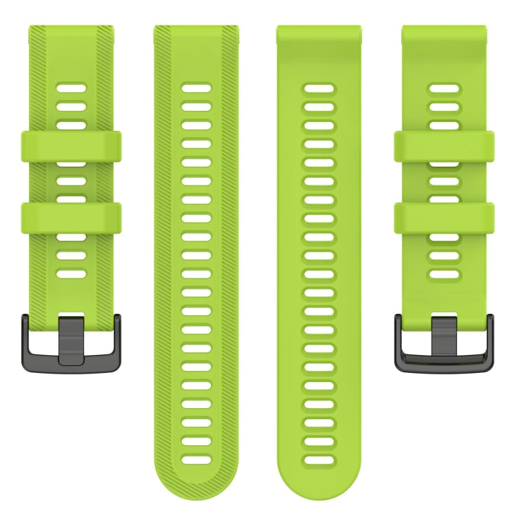 For Garmin Forerunner 955 22mm Silicone Twill Watch Band