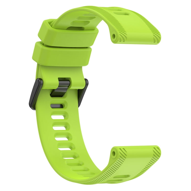 For Garmin Forerunner 955 22mm Silicone Twill Watch Band