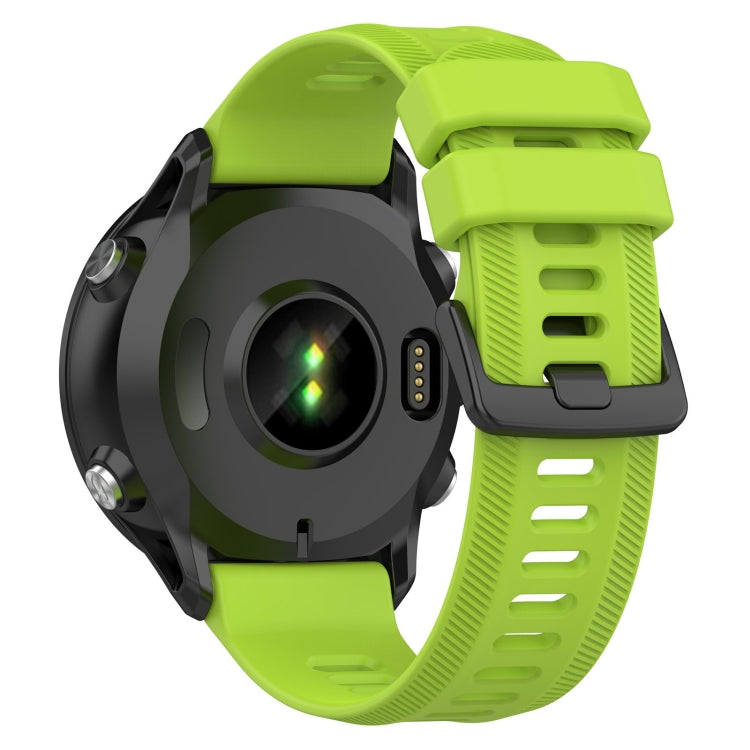 For Garmin Forerunner 955 22mm Silicone Twill Watch Band