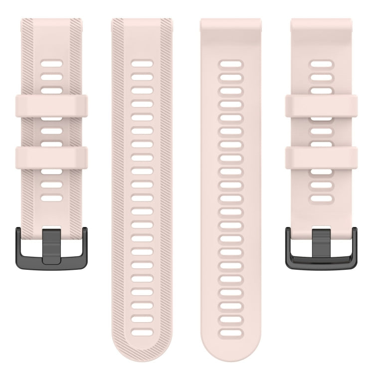 For Garmin Forerunner 955 22mm Silicone Twill Watch Band