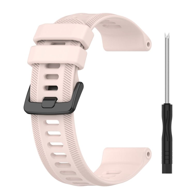 For Garmin Forerunner 955 22mm Silicone Twill Watch Band