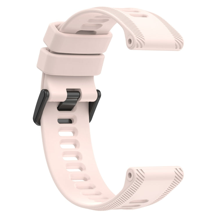 For Garmin Forerunner 955 22mm Silicone Twill Watch Band