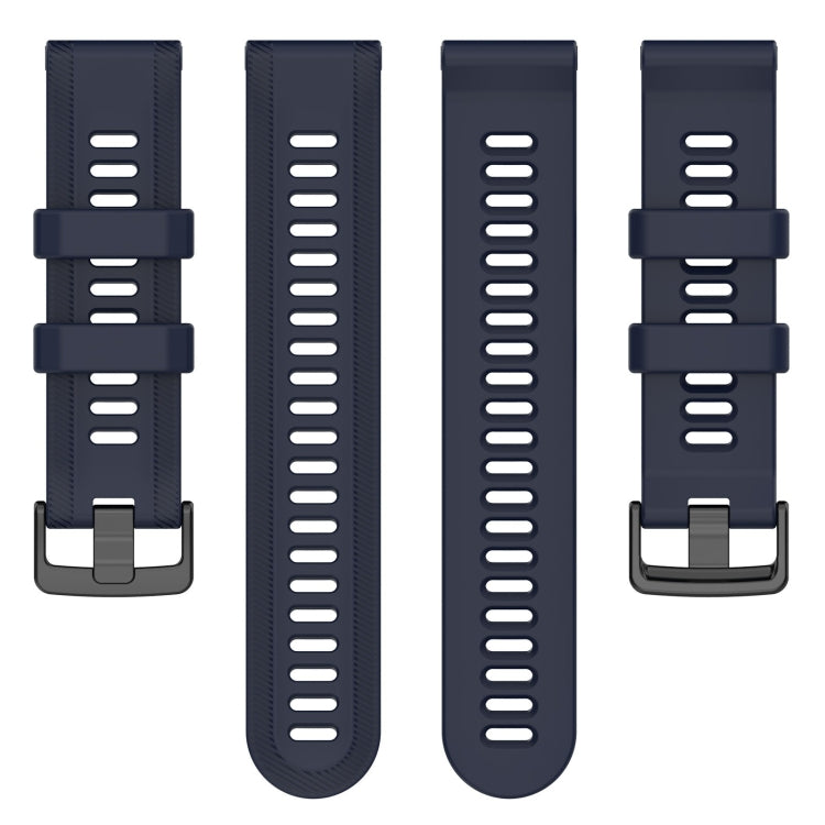 For Garmin Forerunner 955 22mm Silicone Twill Watch Band