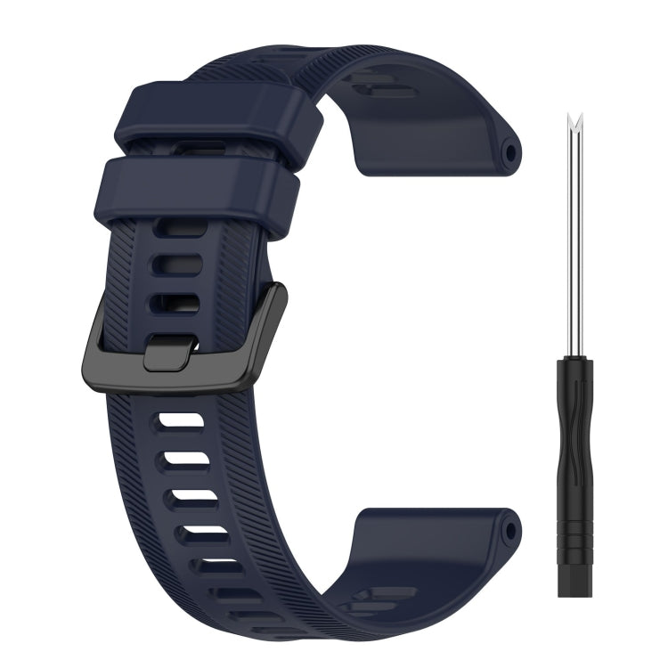 For Garmin Forerunner 955 22mm Silicone Twill Watch Band