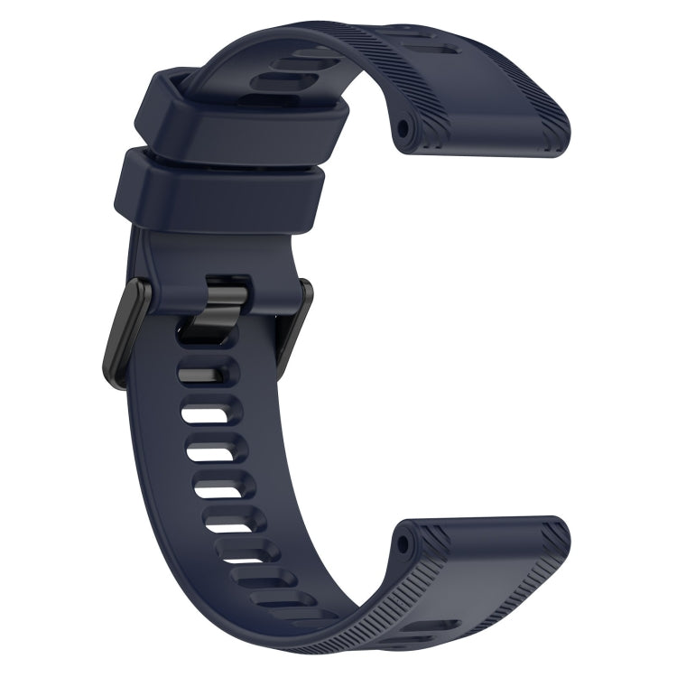For Garmin Forerunner 955 22mm Silicone Twill Watch Band