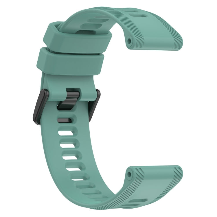 For Garmin Forerunner 955 22mm Silicone Twill Watch Band