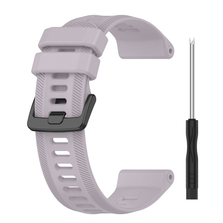 For Garmin Forerunner 955 22mm Silicone Twill Watch Band