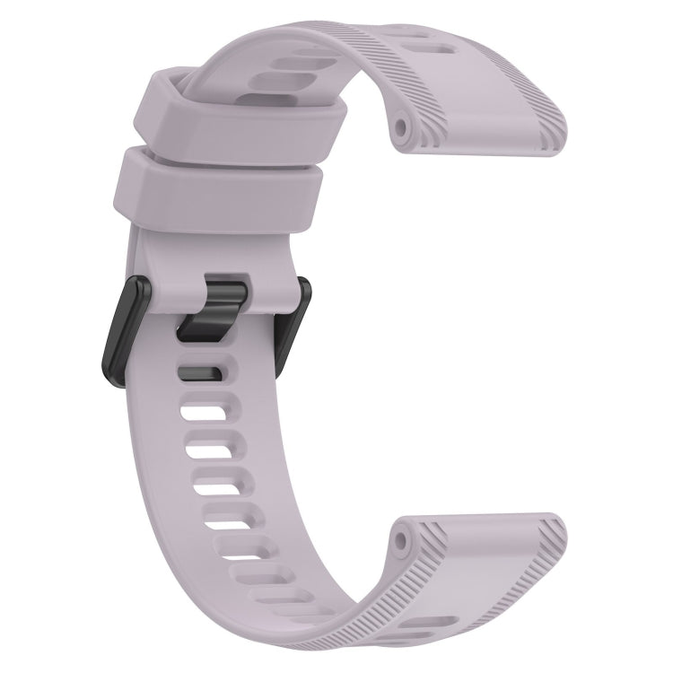 For Garmin Forerunner 955 22mm Silicone Twill Watch Band