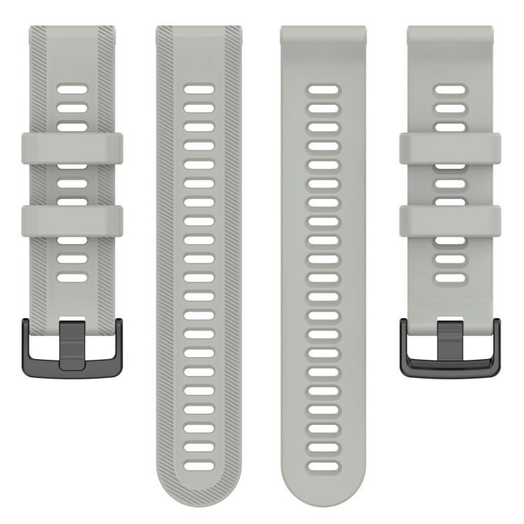 For Garmin Forerunner 955 22mm Silicone Twill Watch Band