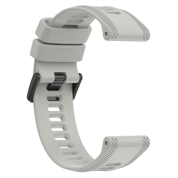 For Garmin Forerunner 955 22mm Silicone Twill Watch Band