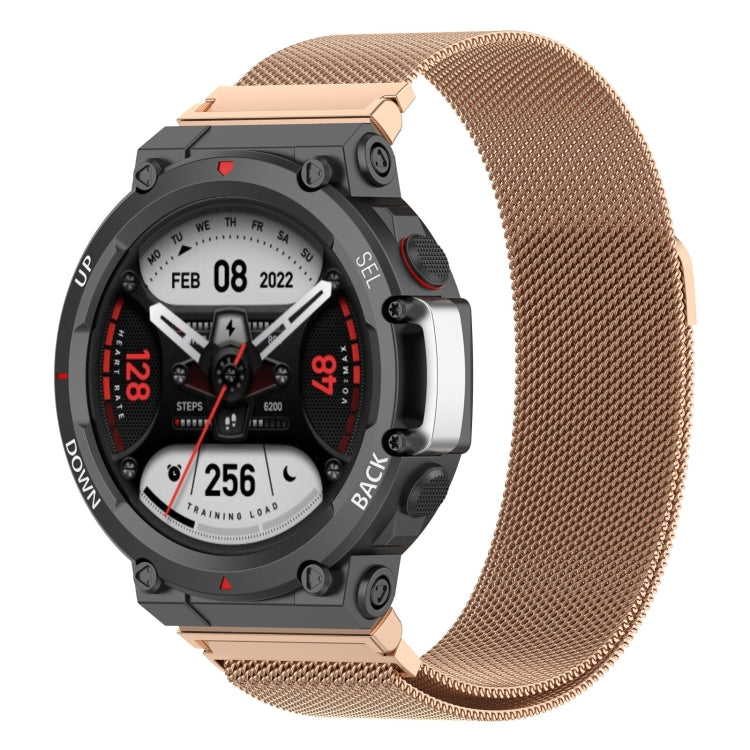 For Huami Amazfit T-Rex 2 Milan Watch Band with Screwdriver