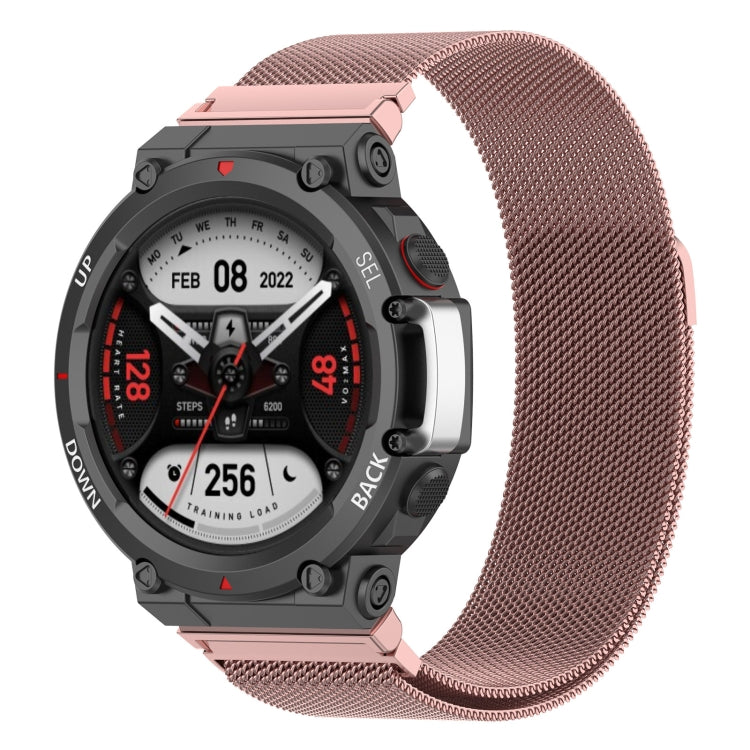 For Huami Amazfit T-Rex 2 Milan Watch Band with Screwdriver