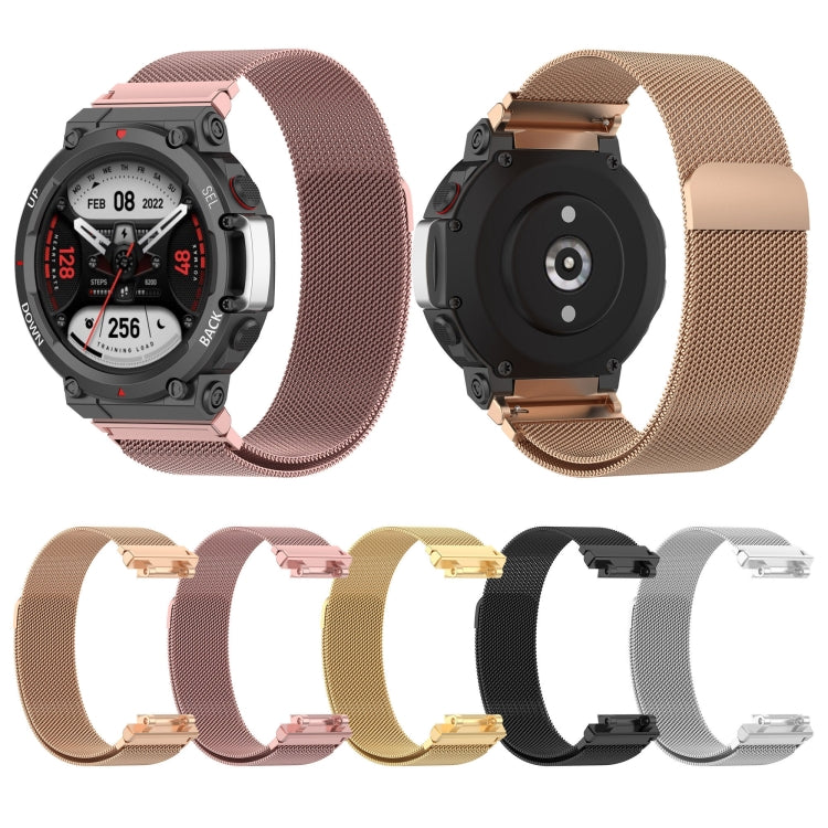 For Huami Amazfit T-Rex 2 Milan Watch Band with Screwdriver