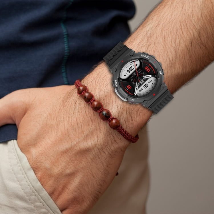 For Huami Amazfit T-Rex 2 Milan Watch Band with Screwdriver