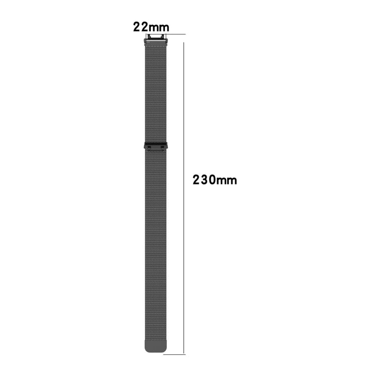 For Huami Amazfit T-Rex 2 Milan Watch Band with Screwdriver