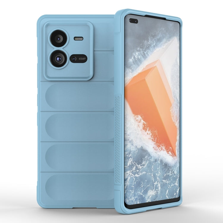 For vivo iQOO 10 Pro 5G Magic Shield TPU + Flannel Phone Case