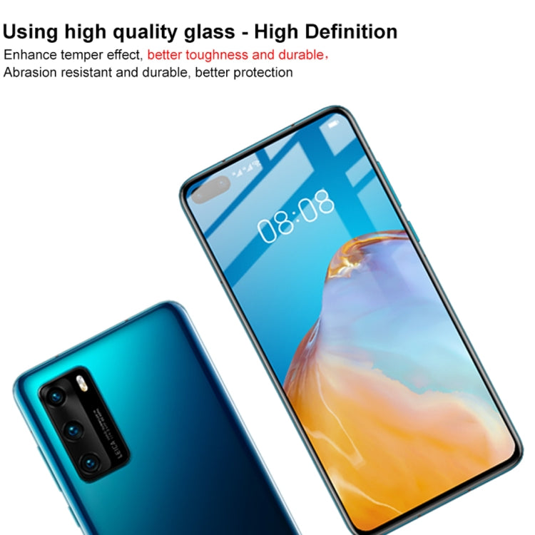 For Huawei P40 IMAK Pro+ Version 9H Surface Hardness Full Screen Tempered Glass Film