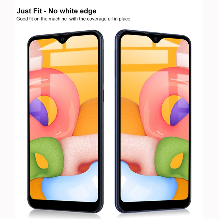 For Galaxy A01 IMAK Pro+ Version 9H Surface Hardness Full Screen Tempered Glass Film