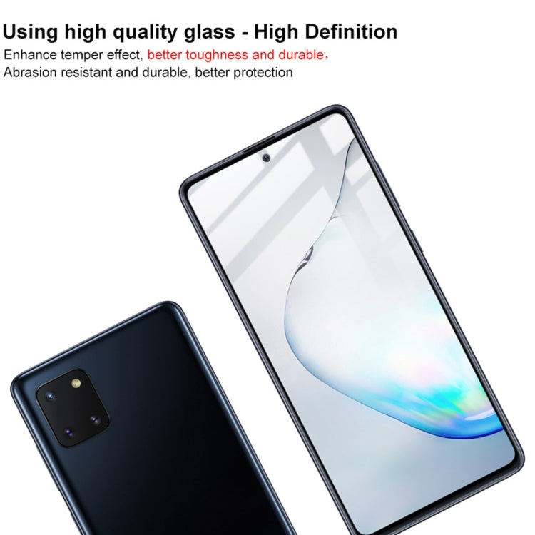For Galaxy Note 10 Lite / A81 IMAK Pro+ Version 9H Surface Hardness Full Screen Tempered Glass Film