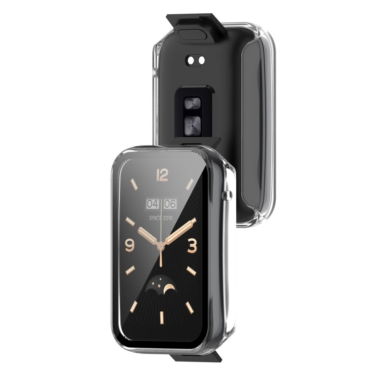 For Xiaomi Mi Band 7 Pro PC+ Toughened Film Fully Enclosed Protective Watch Case
